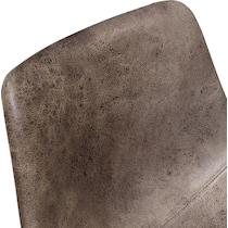 sunny dark brown counter height stool   