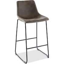 sunny gray bar stool   