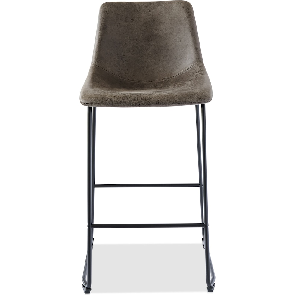 sunny gray bar stool   