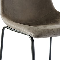 sunny gray bar stool   