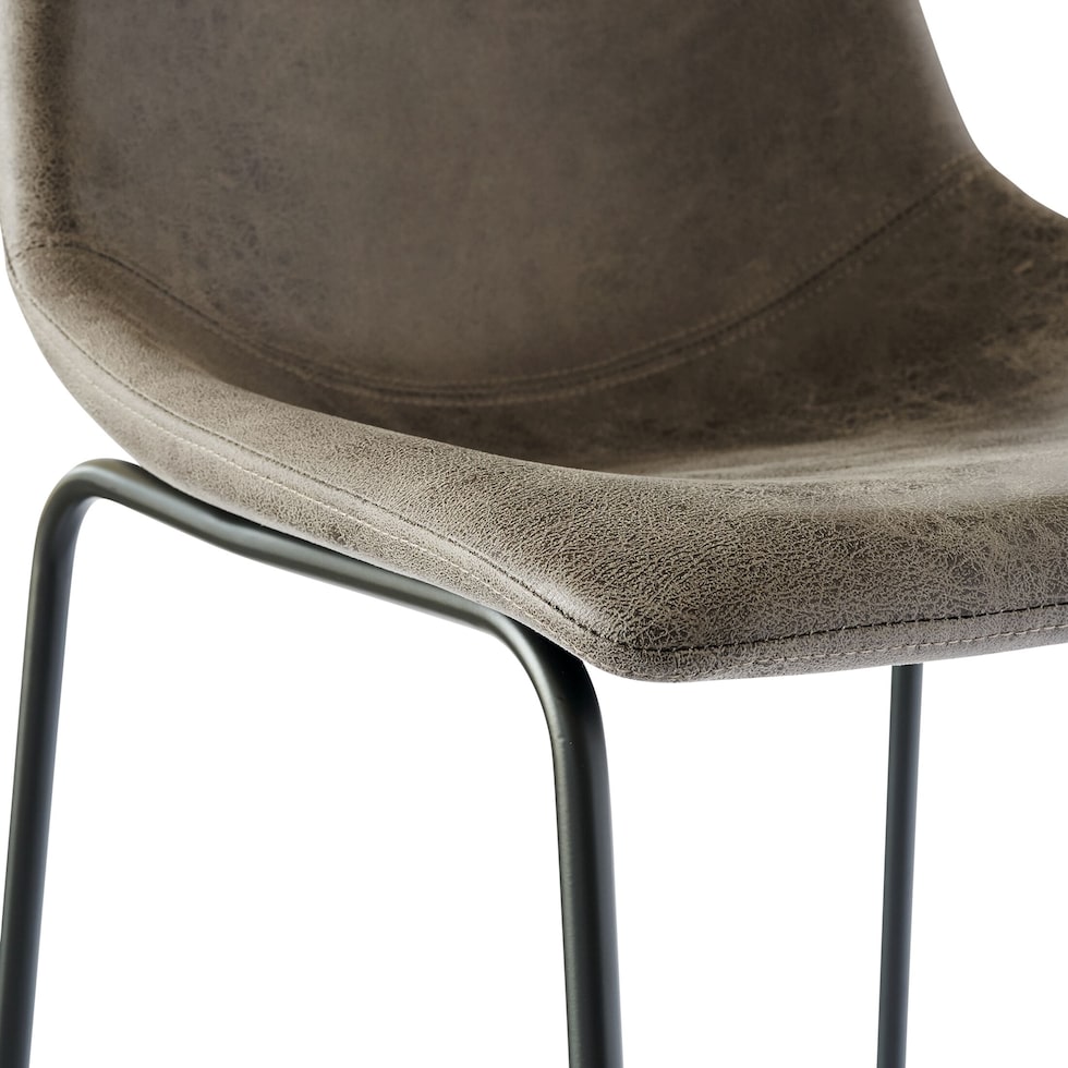 sunny gray bar stool   