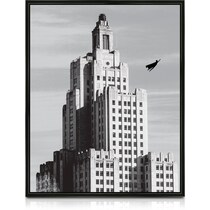 super hero black and white wall art   