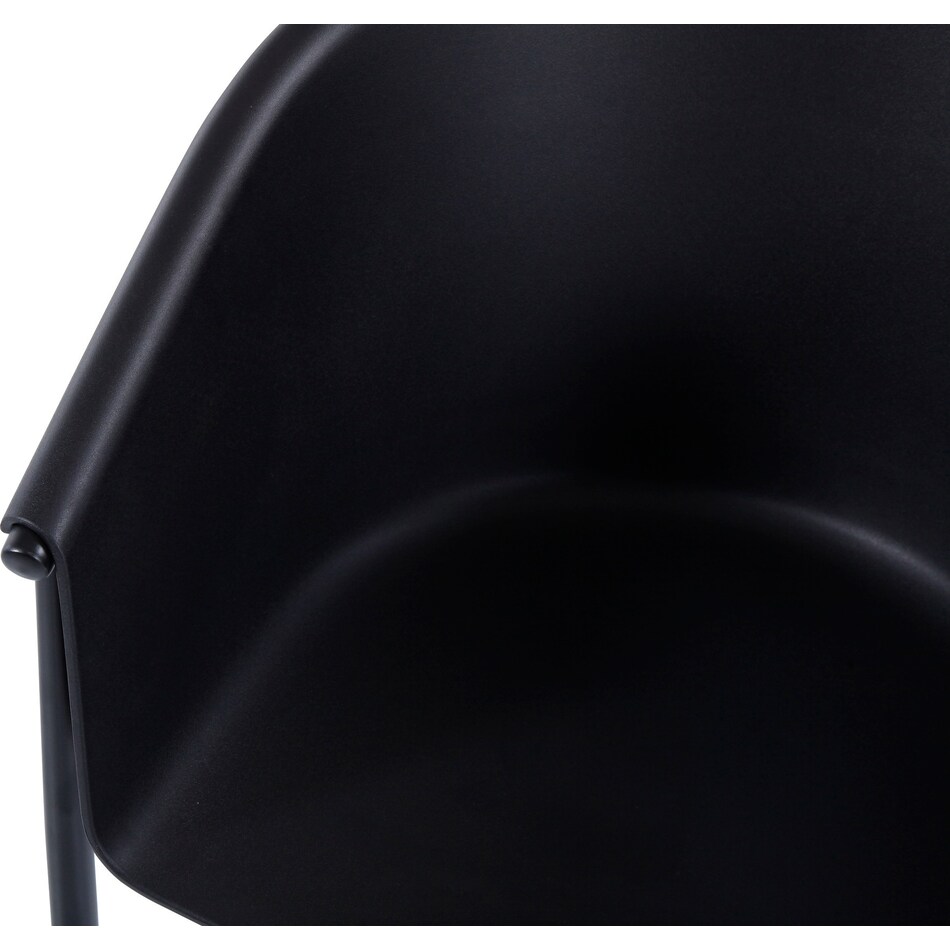 superior black outdoor chair set   
