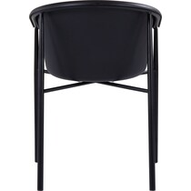 superior black outdoor chair set   
