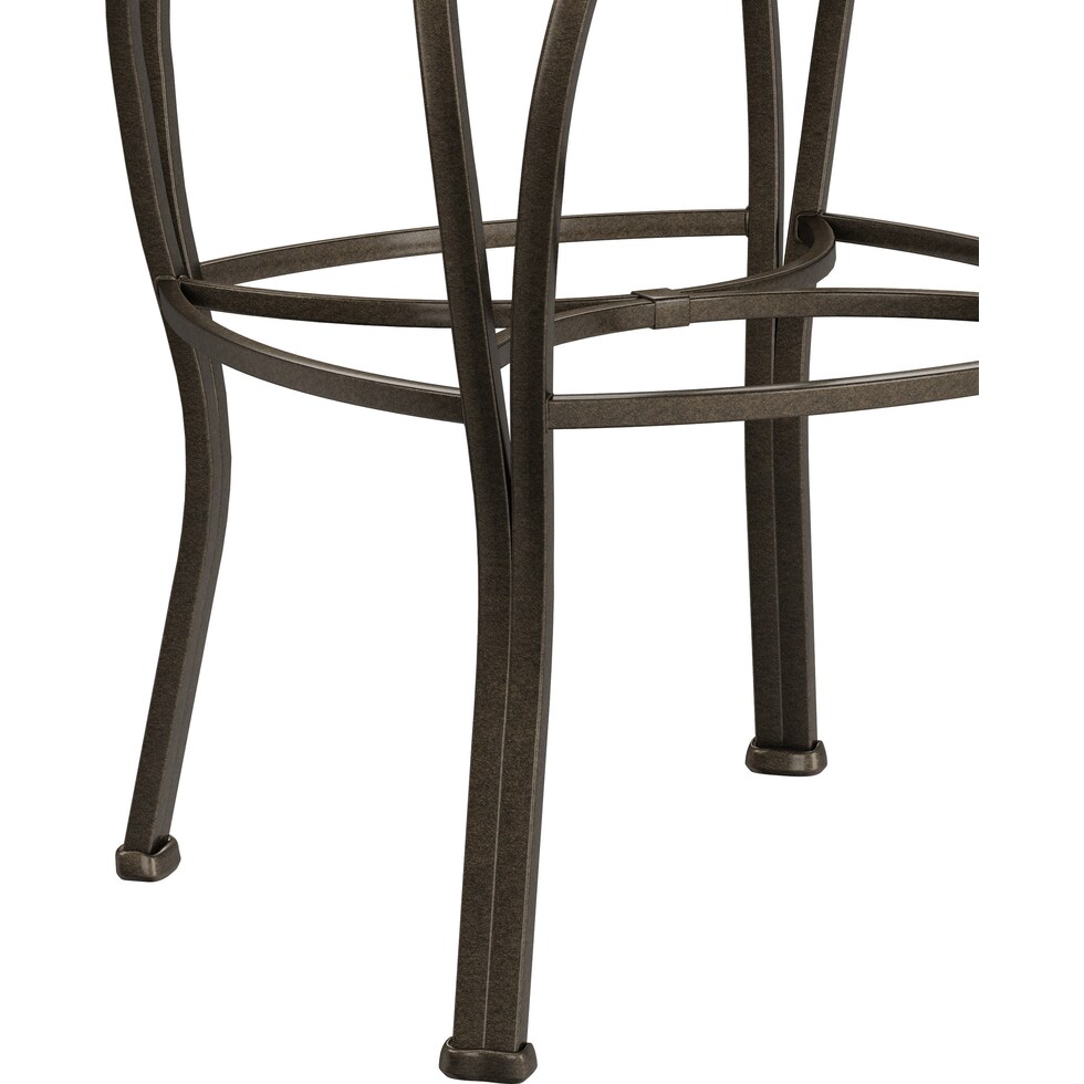 susan dark brown bar stool   