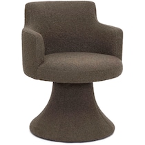 sutton dark brown dining chair   