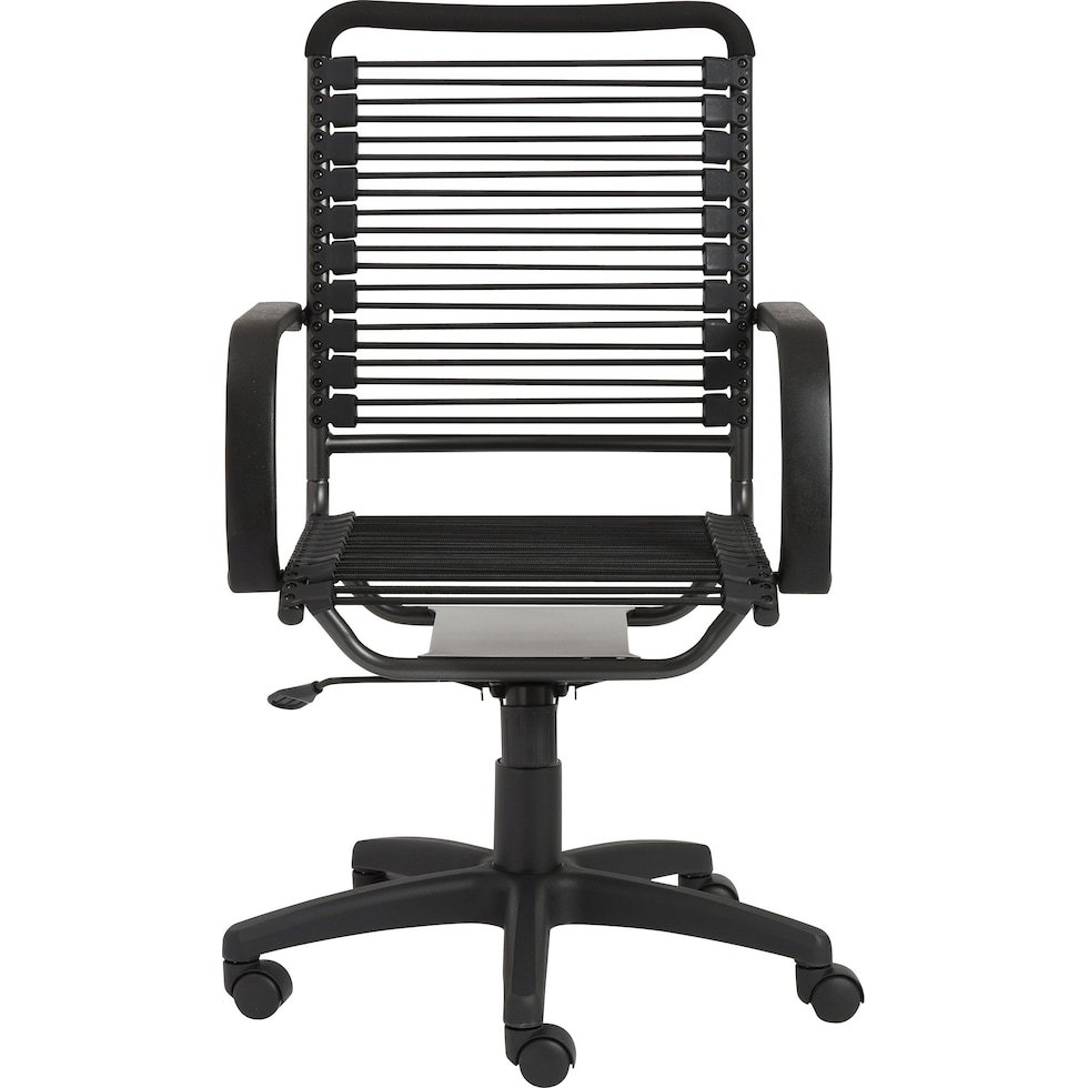 suze black office chair   