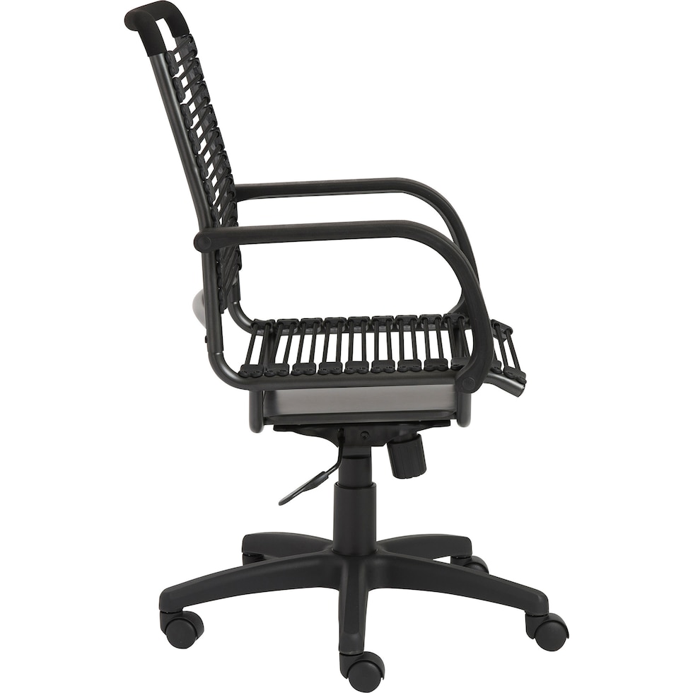 suze black office chair   