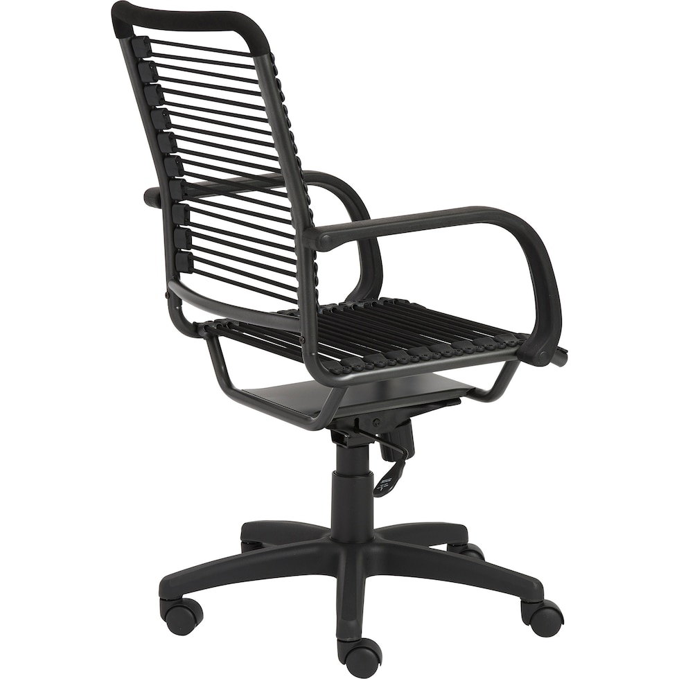 suze black office chair   