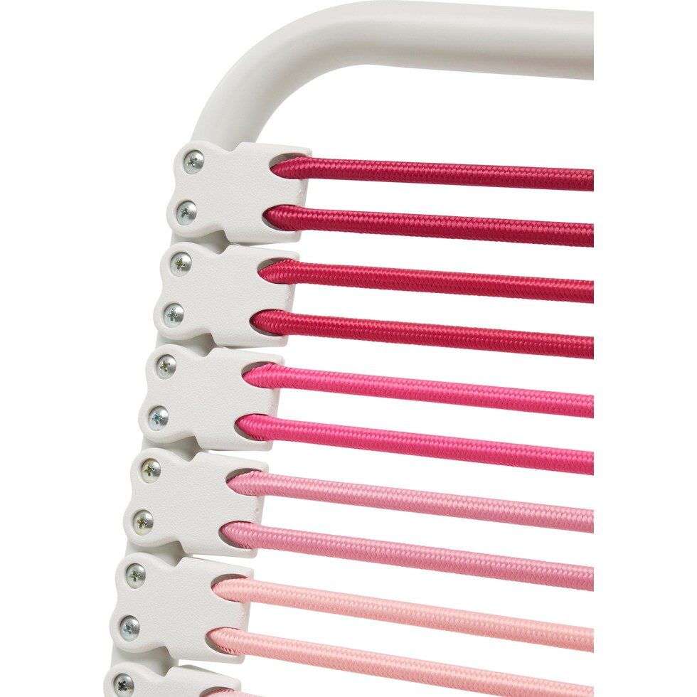 suze blush white office chair   