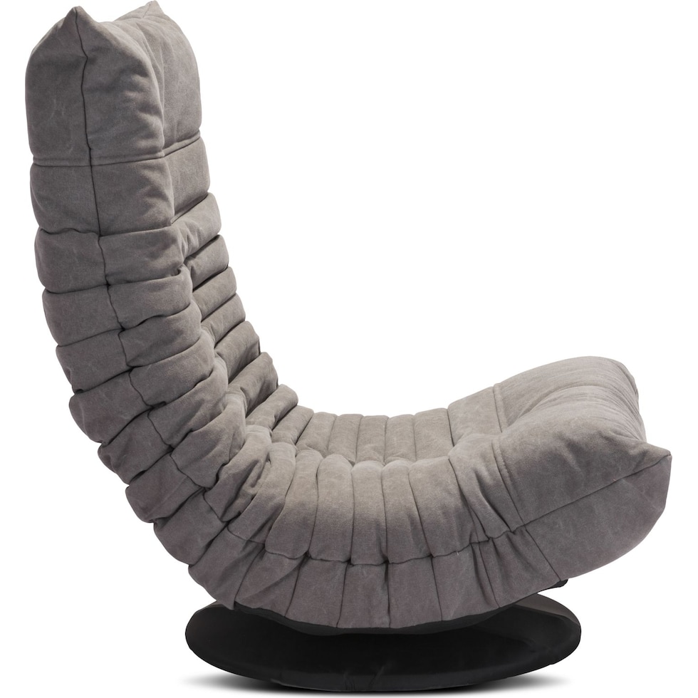 swivel gaming gray gaming chair   