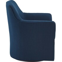 sycamore blue accent chair   