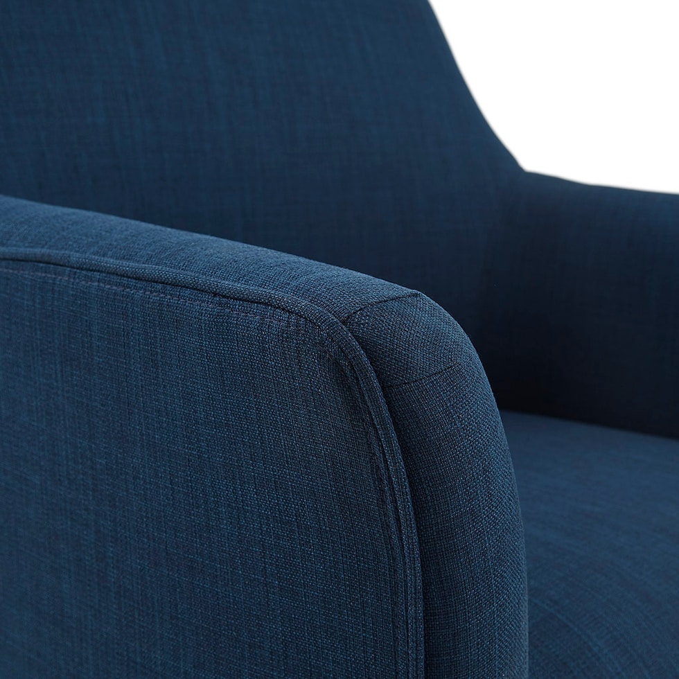 sycamore blue accent chair   