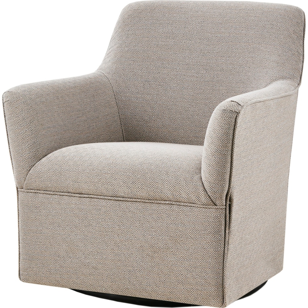 sycamore gray accent chair   
