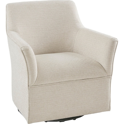 Sycamore Swivel Glider Chair - Cream
