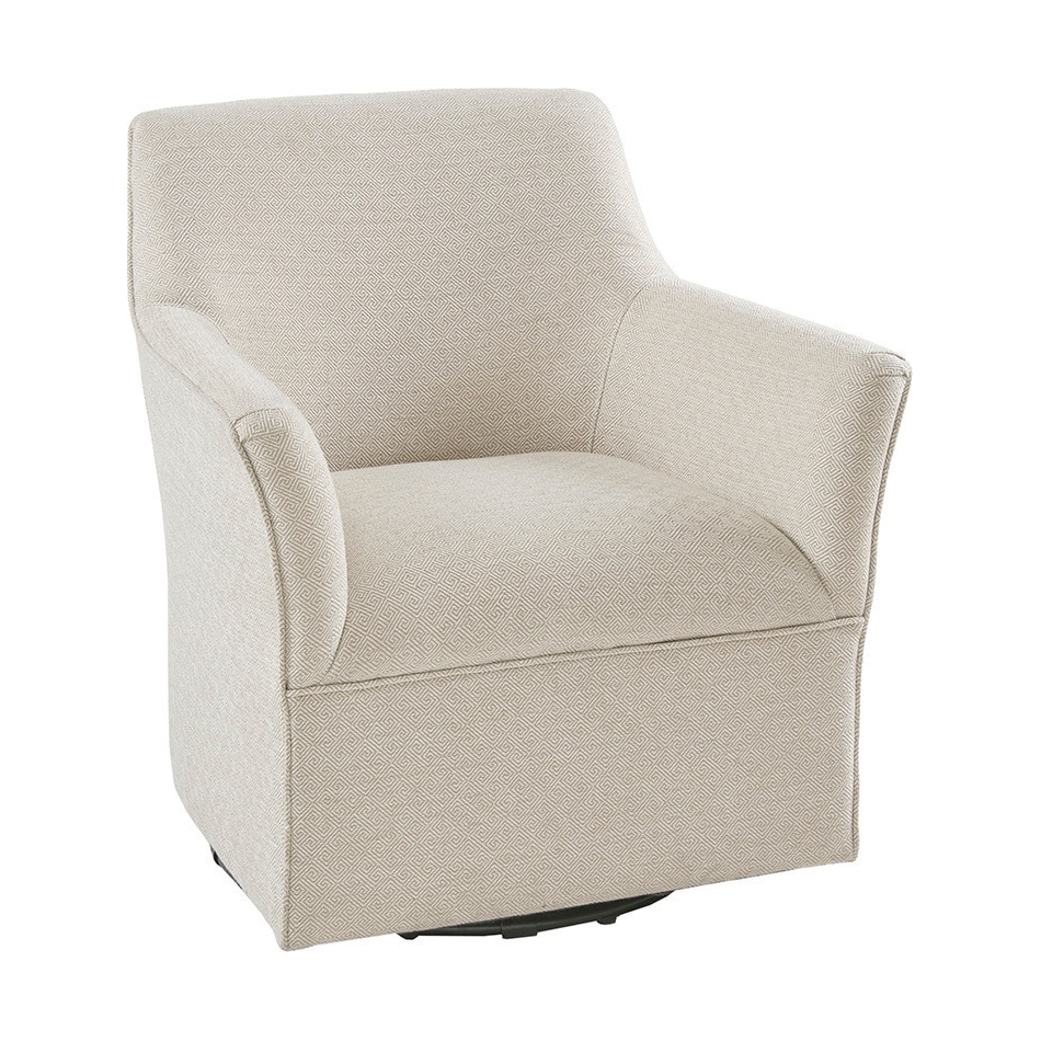 sycamore white accent chair   