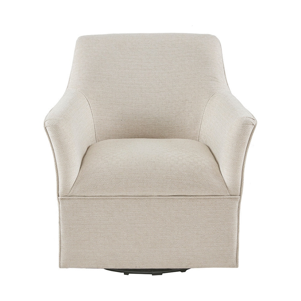 sycamore white accent chair   