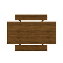 sylvan light brown  pc dining room   