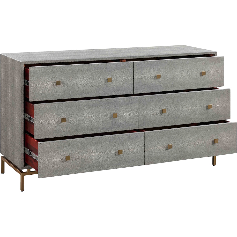 tachi gray dresser   