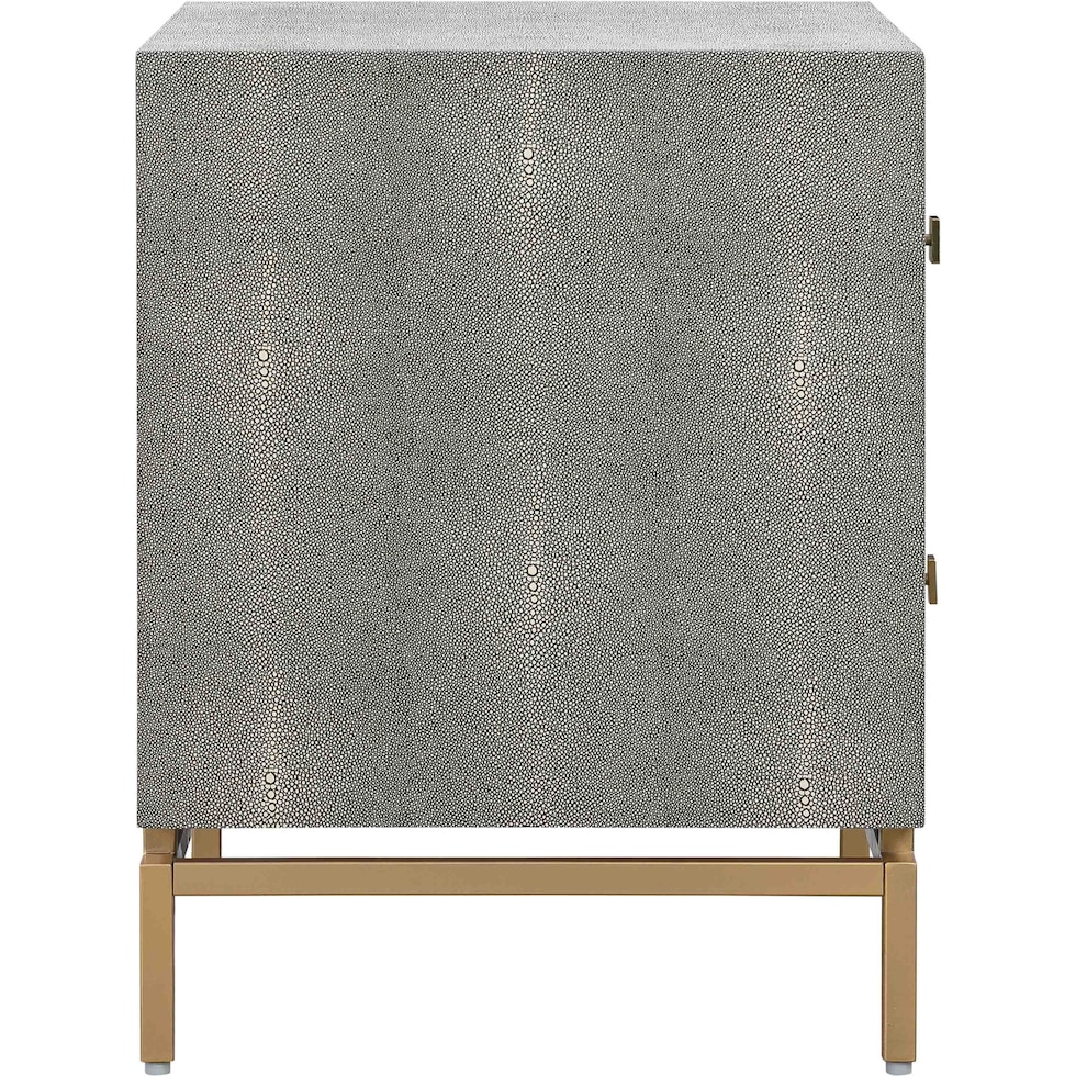 tachi gray nightstand   