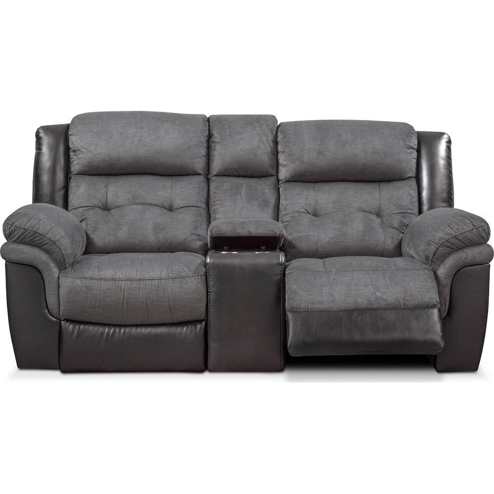 tacoma manual black loveseat   