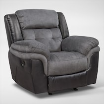 tacoma manual black recliner   