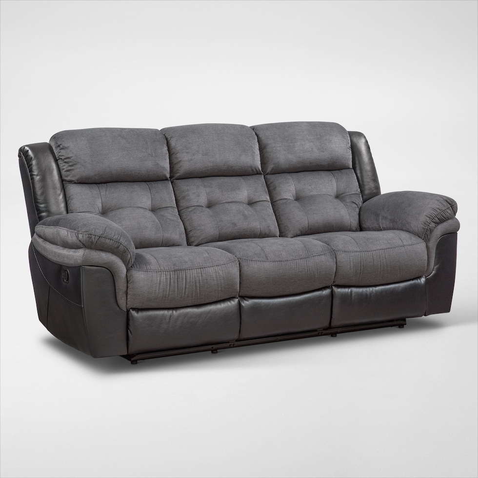 tacoma manual black sofa   