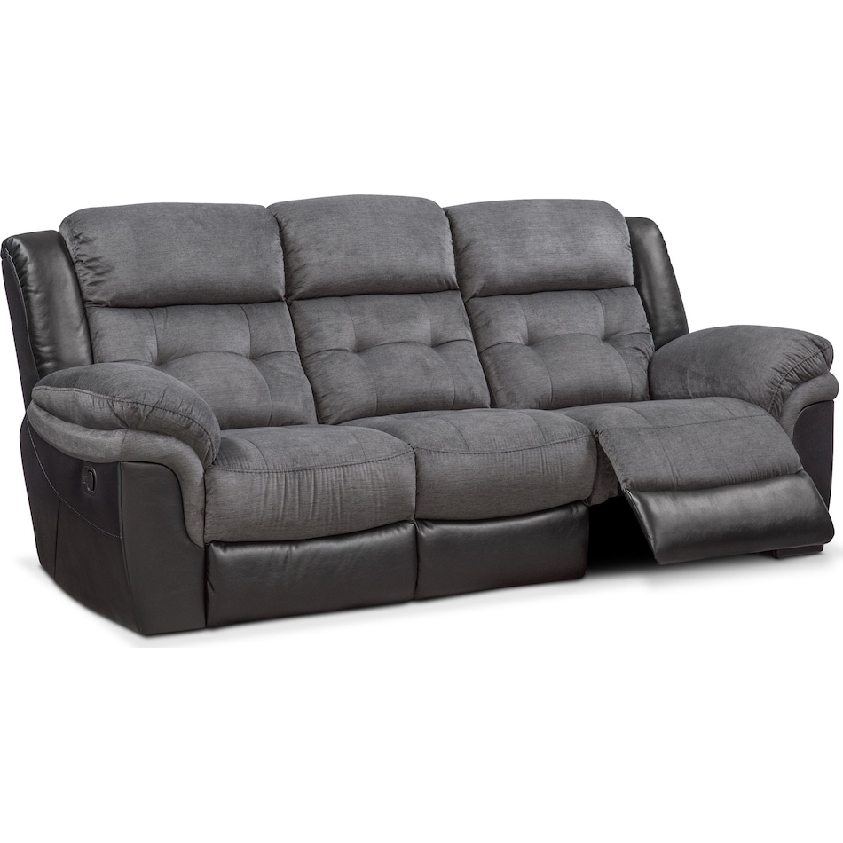 tacoma manual black sofa   