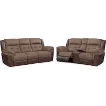 tacoma manual dark brown  pc living room   