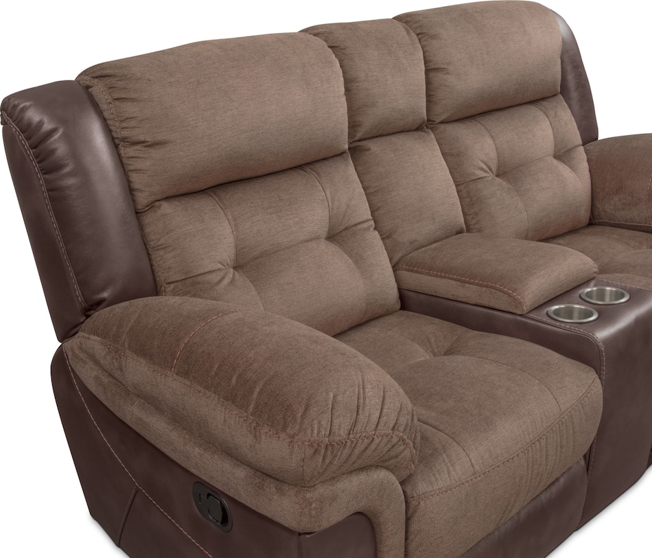 Manual Reclining Sofa, Loveseat and Glider Recliner American