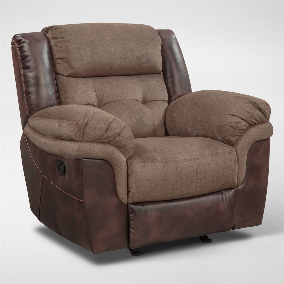 tacoma manual dark brown recliner web   