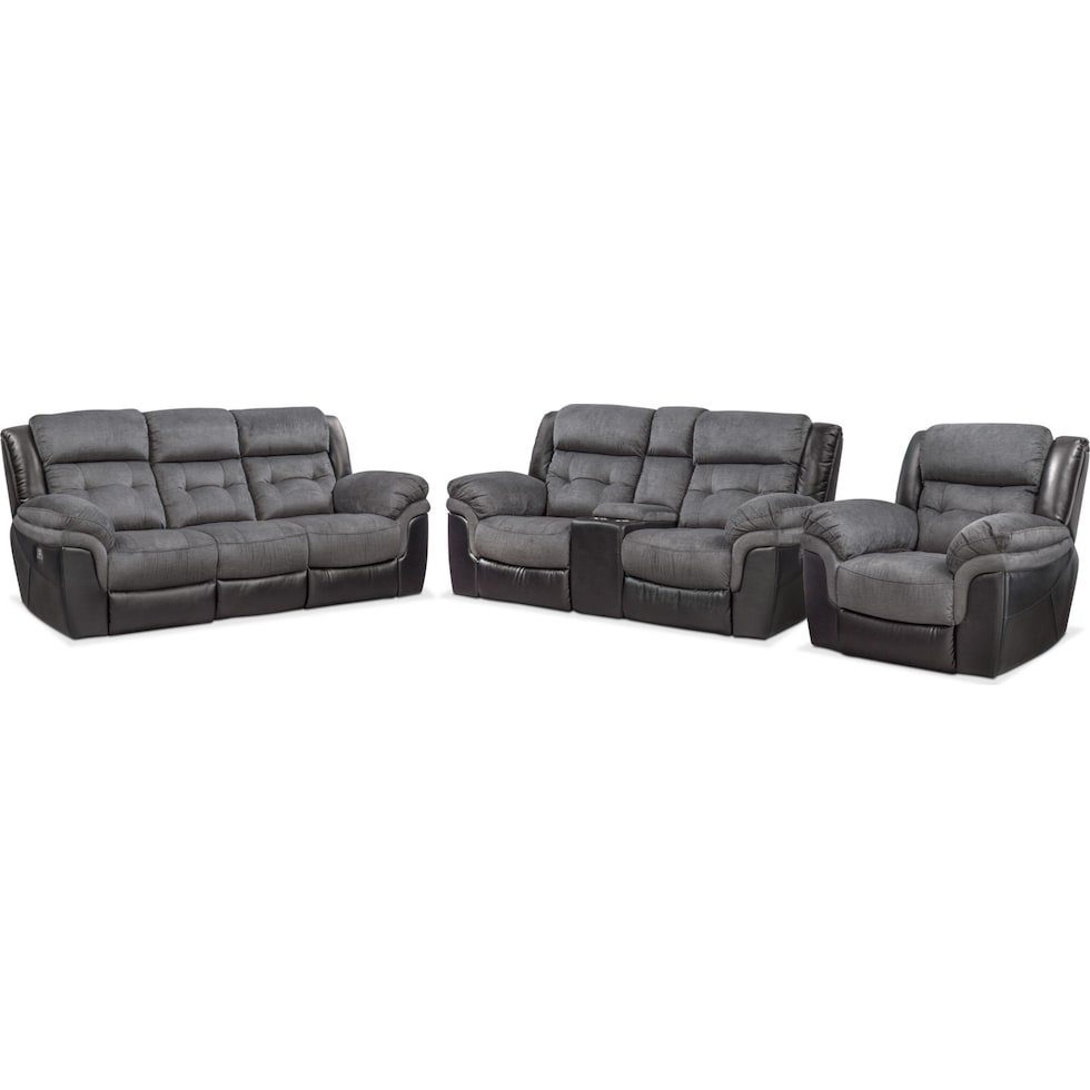 tacoma power black  pc living room   