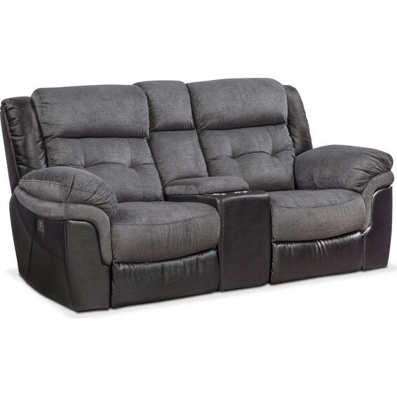 Manual Reclining Sofa American Signature Furniture