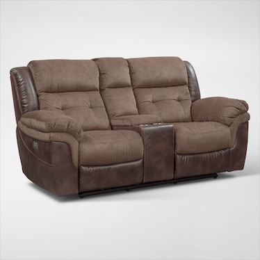 Tacoma Dual-Power Reclining Loveseat