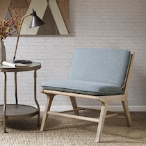 tage blue accent chair   