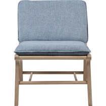 tage blue accent chair   