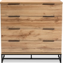 tahni oak black chest   