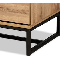 tahni oak black chest   