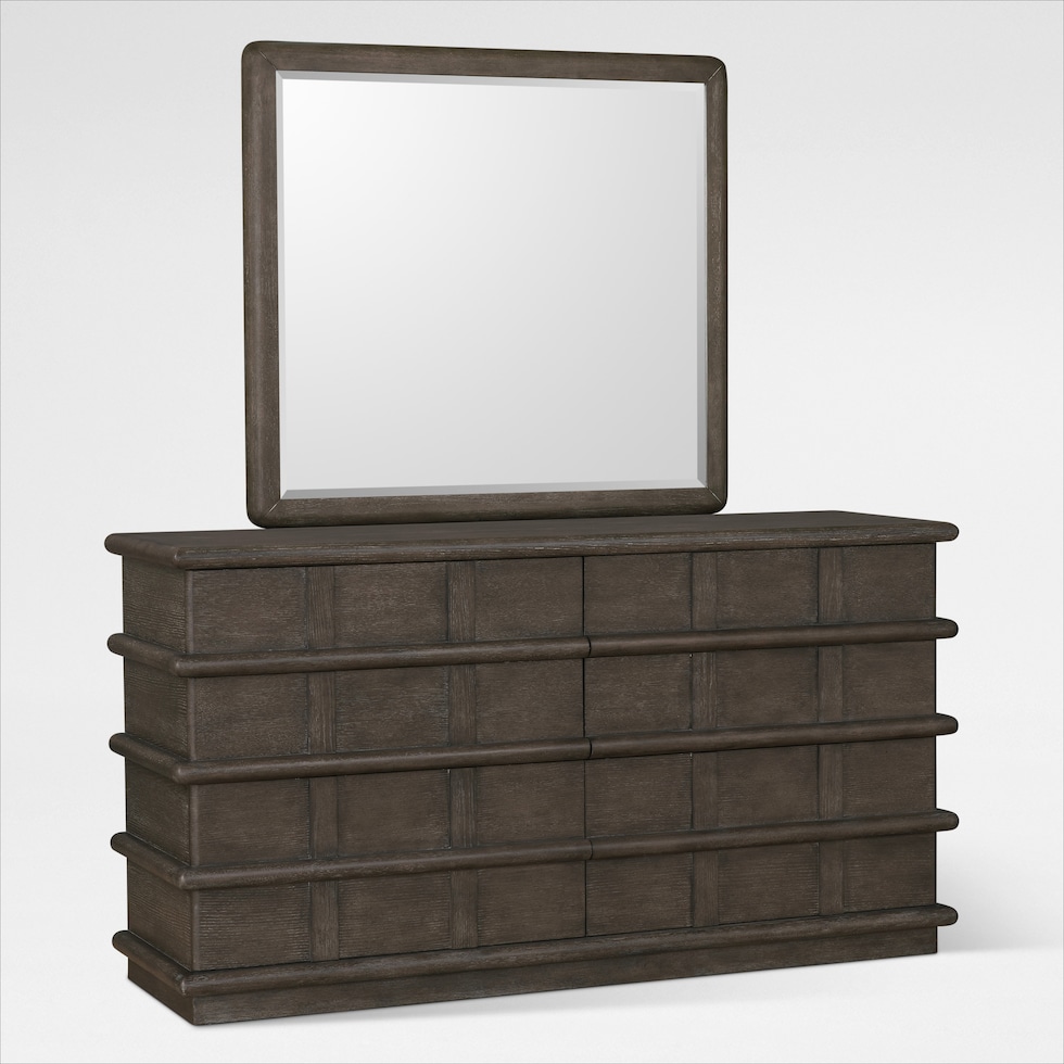 tahoe bedroom dark brown  pc queen bedroom   