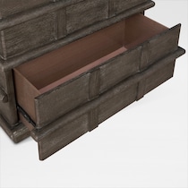 tahoe bedroom dark brown  pc queen bedroom   
