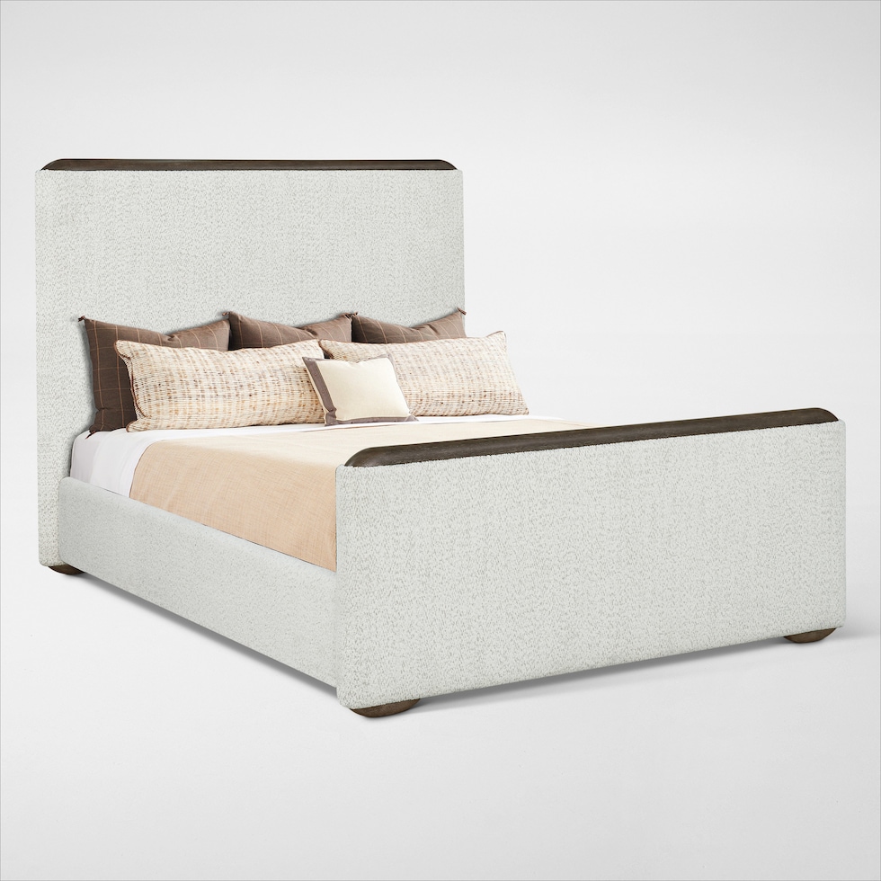 tahoe bedroom dark brown queen bed   