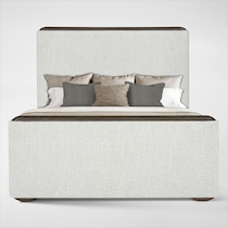 tahoe bedroom dark brown queen bed   