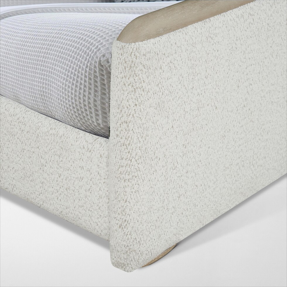 tahoe bedroom light brown  pc queen bedroom   