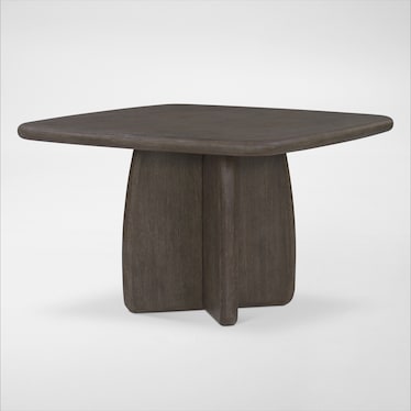 Tahoe Square Dining Table with 4 Upholstered Side Chairs