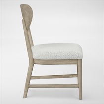 tahoe dining sand side chair   