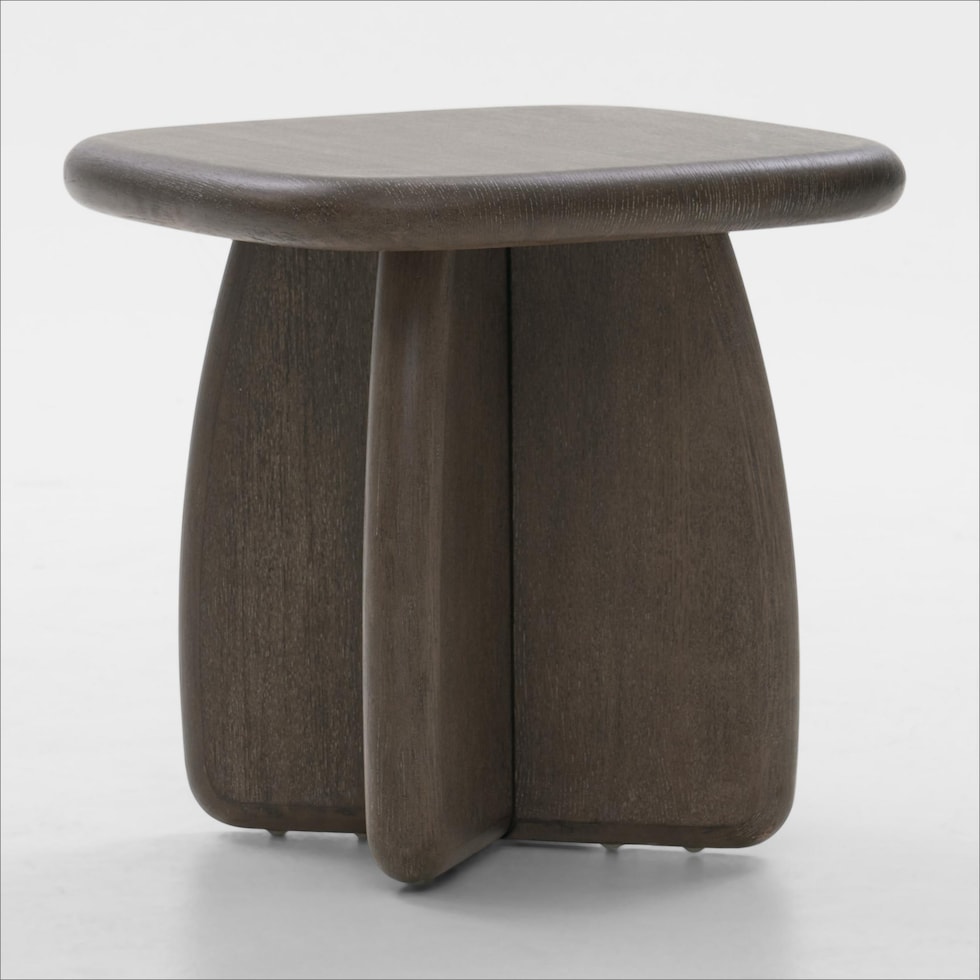 tahoe dark brown end table   