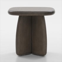 tahoe dark brown end table   