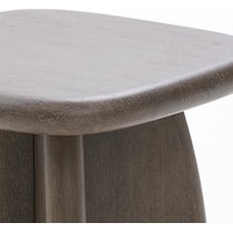 tahoe dark brown end table   