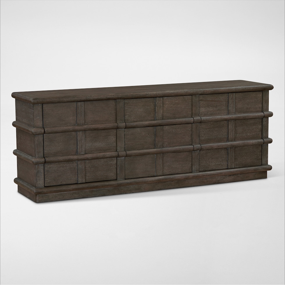 tahoe dark brown tv stand   