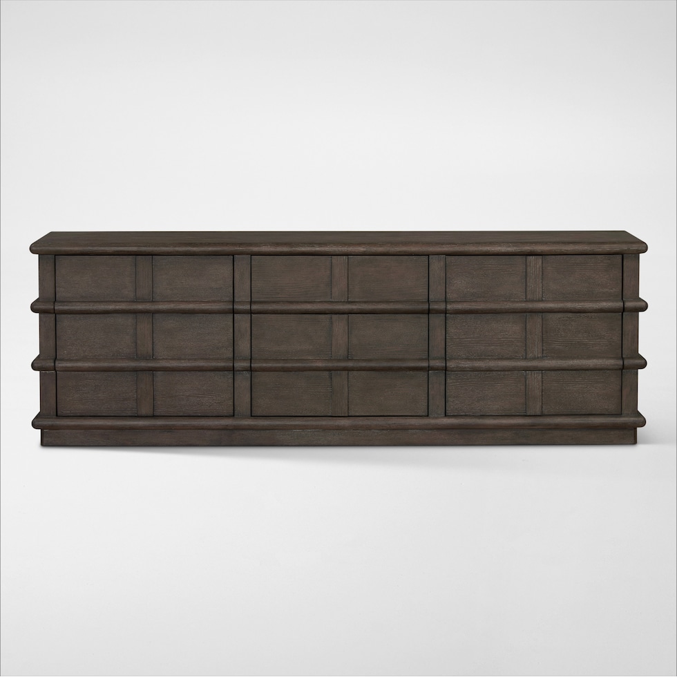 tahoe dark brown tv stand   